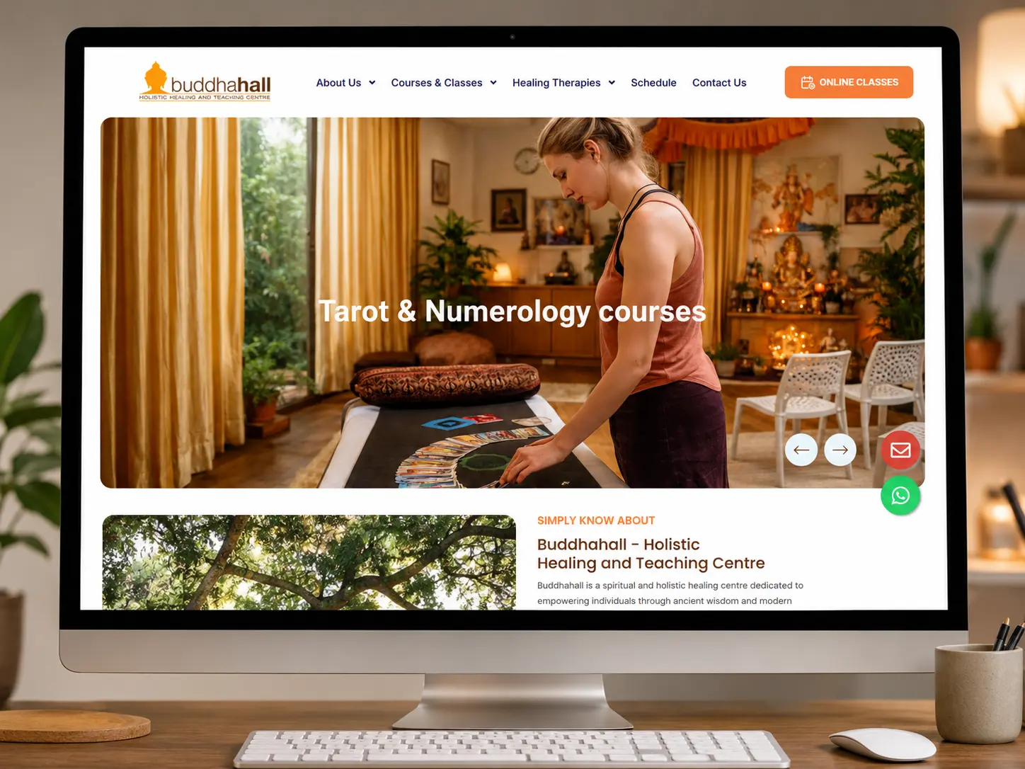 Buddha Hall – Building a Digital Sanctuary for Global Wellness Seekers
