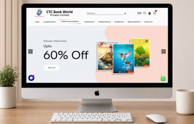 CTC Book World Website Design & Development