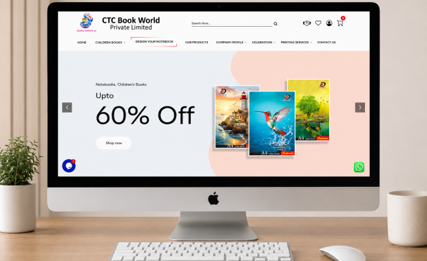 CTC Book World Website Design & Development