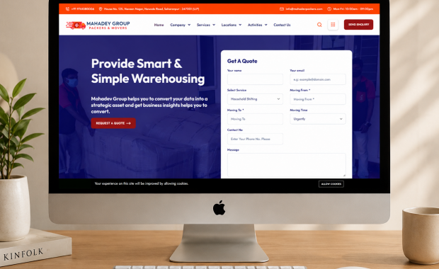 Mahadev Packers & Movers Website
